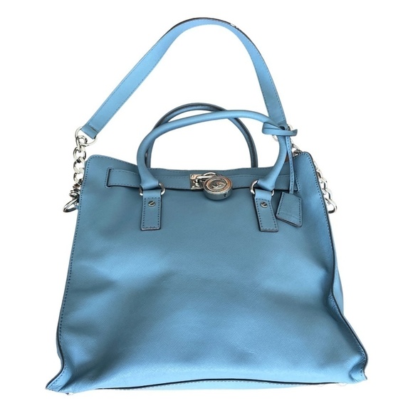 Michael Kors NORTH SOUTH HAMILTON SAFFIANO Bag - Picture 1 of 12
